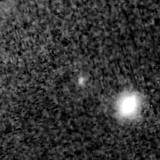 F150W image, 3.2 arcsec across, north up