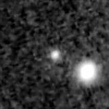 F356W image, 3.2 arcsec across, north up