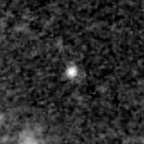 F356W image, 3.2 arcsec across, north up