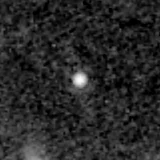 F444W image, 3.2 arcsec across, north up