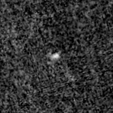 F115W image, 3.2 arcsec across, north up
