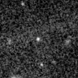 F200W image, 3.2 arcsec across, north up