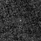 F150W image, 3.2 arcsec across, north up