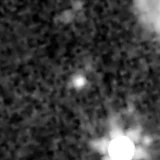 F277W image, 3.2 arcsec across, north up