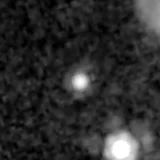 F444W image, 3.2 arcsec across, north up