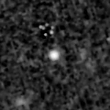 F444W image, 3.2 arcsec across, north up