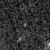 F115W image, 3.2 arcsec across, north up