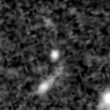 F277W image, 3.2 arcsec across, north up