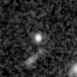 F444W image, 3.2 arcsec across, north up