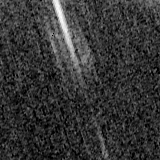 F150W image, 3.2 arcsec across, north up