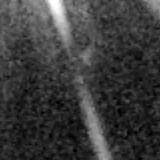 F277W image, 3.2 arcsec across, north up