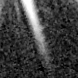 F444W image, 3.2 arcsec across, north up