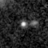 F444W image, 3.2 arcsec across, north up