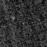 F090W image, 3.2 arcsec across, north up