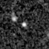 F444W image, 3.2 arcsec across, north up