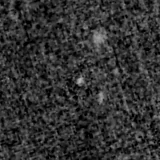 F115W image, 3.2 arcsec across, north up