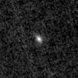 F115W image, 3.2 arcsec across, north up