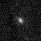 F150W image, 3.2 arcsec across, north up