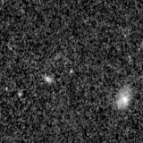 F115W image, 3.2 arcsec across, north up