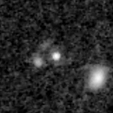 F356W image, 3.2 arcsec across, north up