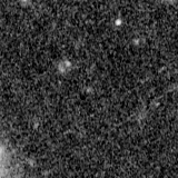 F200W image, 3.2 arcsec across, north up