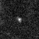 F200W image, 3.2 arcsec across, north up