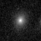 F200W image, 3.2 arcsec across, north up