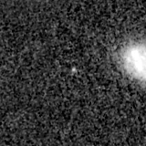 F115W image, 3.2 arcsec across, north up