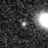 F444W image, 3.2 arcsec across, north up