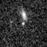 F277W image, 3.2 arcsec across, north up