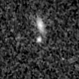 F356W image, 3.2 arcsec across, north up