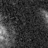 F115W image, 3.2 arcsec across, north up
