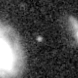 F444W image, 3.2 arcsec across, north up