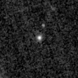 F115W image, 3.2 arcsec across, north up