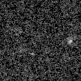 F200W image, 3.2 arcsec across, north up