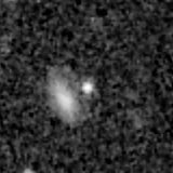 F277W image, 3.2 arcsec across, north up
