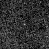 F150W image, 3.2 arcsec across, north up