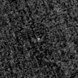 F090W image, 3.2 arcsec across, north up