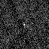 F150W image, 3.2 arcsec across, north up