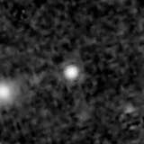 F444W image, 3.2 arcsec across, north up