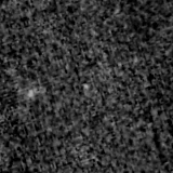 F090W image, 3.2 arcsec across, north up