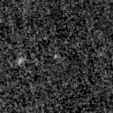 F115W image, 3.2 arcsec across, north up