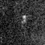 F200W image, 3.2 arcsec across, north up