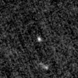F090W image, 3.2 arcsec across, north up