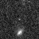 F115W image, 3.2 arcsec across, north up