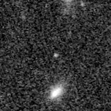 F200W image, 3.2 arcsec across, north up