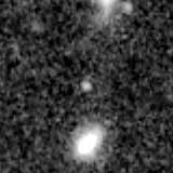 F277W image, 3.2 arcsec across, north up