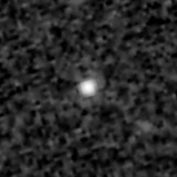 F444W image, 3.2 arcsec across, north up