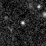F277W image, 3.2 arcsec across, north up