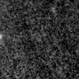 F150W image, 3.2 arcsec across, north up